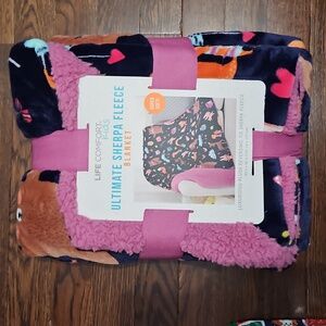 Ultimate Sherpa Fleece Blanket for kids